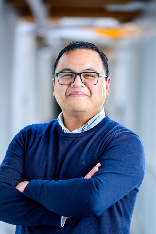 Zac Constantino posing for the camera.